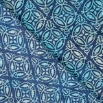 Popelín Batik Nairobi Azul - Ribes y Casals
