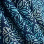 Popelín Batik Nairobi Azul - Ribes y Casals