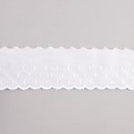 Tira Batista Bordada Blanca Modelo 11693 – 50 mm - Ribes y Casals