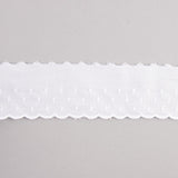 Tira Batista Bordada Blanca Modelo 11693 – 50 mm - Ribes y Casals