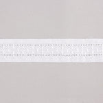 Tira Batista Bordada Blanca Modelo 11696 – 30 mm - Ribes y Casals