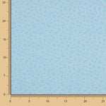 Percal Estampado Leaves Azul - Ribes y Casals