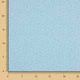 Percal Estampado Leaves Azul - Ribes y Casals