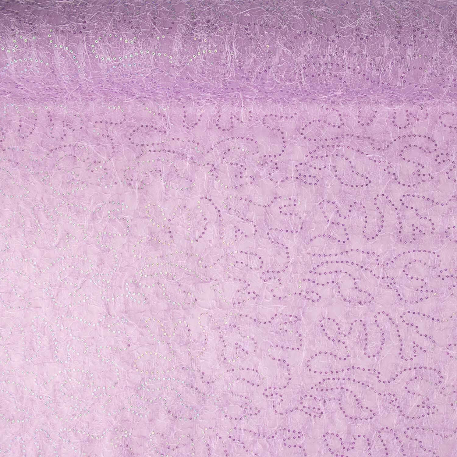 Gasa Fantasía Lentejuela Pelo Malva - Ribes y Casals