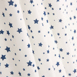 Percal Algodón Estampado Estrellas Fondo Blanco - Ribes y Casals