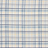 Voile Algodón Check Breeze Blue - Ribes y Casals