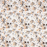 Popelín Algodón Skeleton - Ribes y Casals