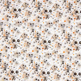 Popelín Algodón Skeleton - Ribes y Casals