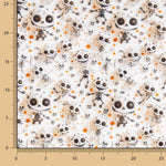 Popelín Algodón Skeleton - Ribes y Casals