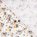 Popelín Algodón Skeleton - Ribes y Casals