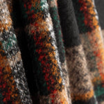 Tela Abrigo Cuadros Marrón - Ribes y Casals