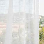 Visillo Liso Blanco Natural - Ribes y Casals