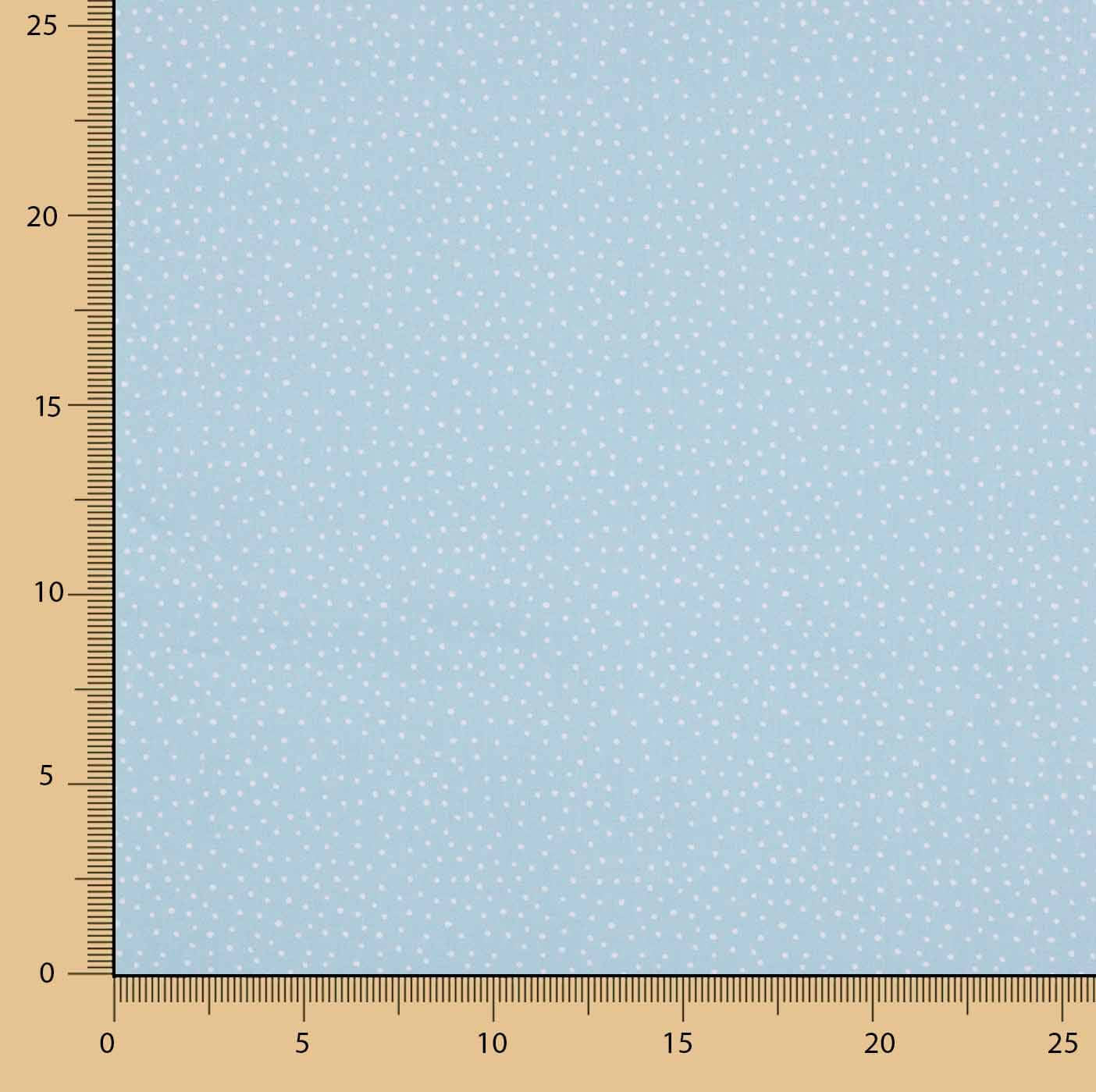 Percal Estampado Puntitos Blanco-Azul - Ribes y Casals