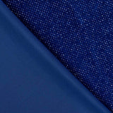 Terciopelo Elástico Glitter Azulón - Ribes y Casals