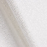 Terciopelo Elástico Glitter Blanco - Ribes y Casals