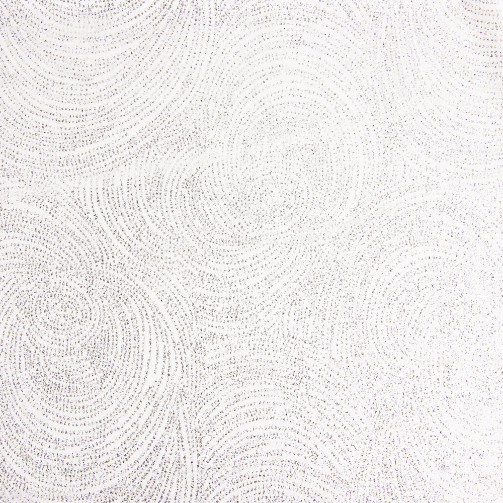 Terciopelo Elástico Glitter Geo Blanco - Ribes y Casals