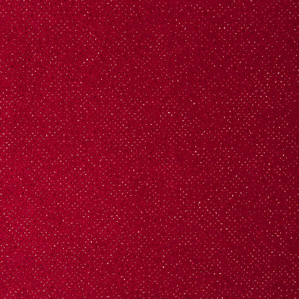 Terciopelo Elástico Glitter Rojo - Ribes y Casals