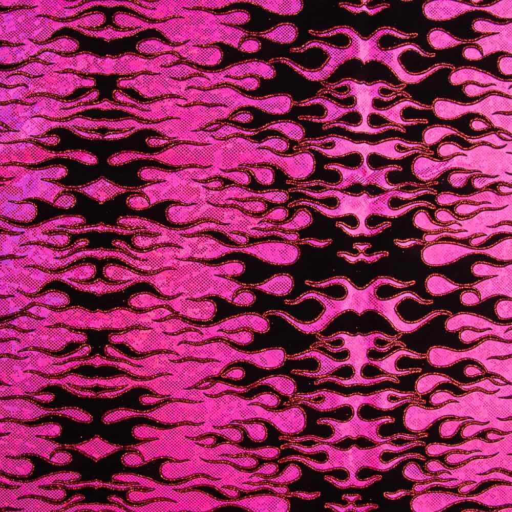 Lycra Flocada Trash Fucsia - Ribes y Casals