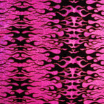 Lycra Flocada Trash Fucsia - Ribes y Casals