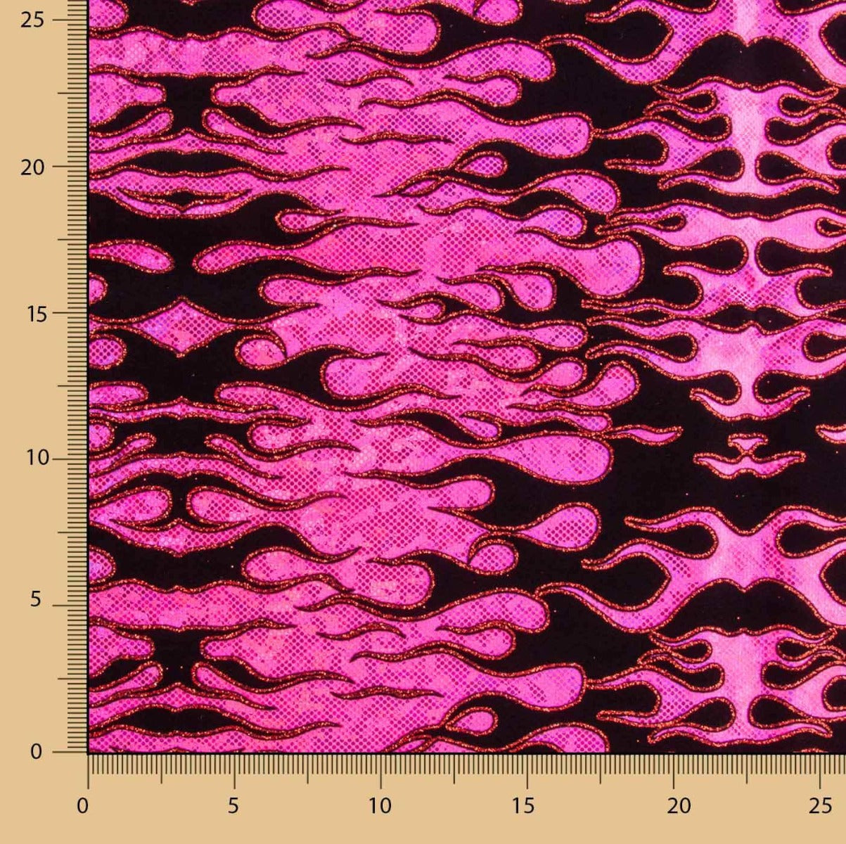 Lycra Flocada Trash Fucsia - Ribes y Casals