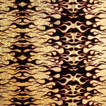 Lycra Flocada Trash Dorado - Ribes y Casals