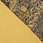 Lycra Flocada Animal Dorado - Ribes y Casals