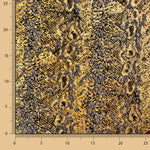 Lycra Flocada Animal Dorado - Ribes y Casals