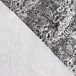 Lycra Flocada Animal Plata - Ribes y Casals