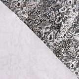 Lycra Flocada Animal Plata - Ribes y Casals