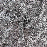 Lycra Flocada Animal Plata - Ribes y Casals