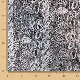 Lycra Flocada Animal Plata - Ribes y Casals