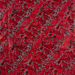 Lycra Flocada Animal Rojo - Ribes y Casals