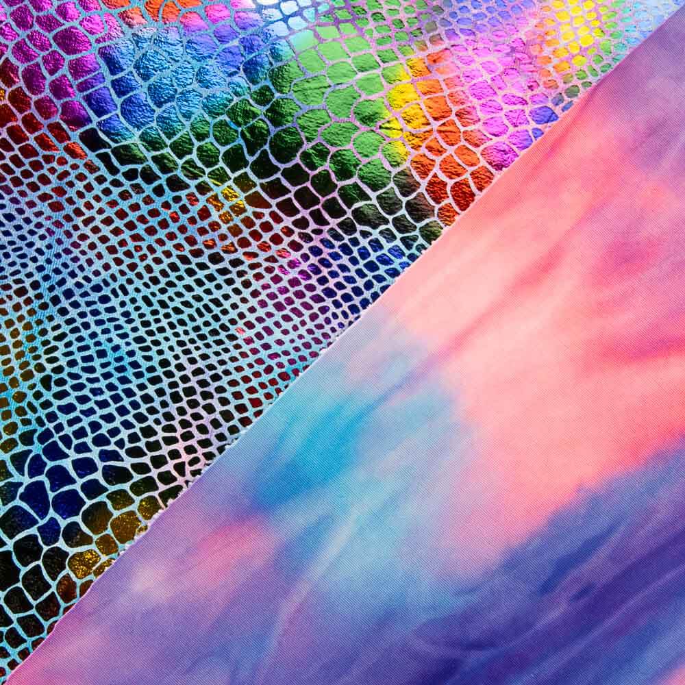 Lycra Serpiente Lámina Multicolor - Ribes y Casals