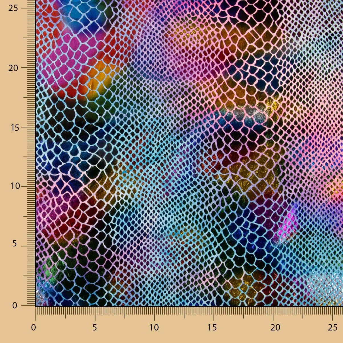 Lycra Serpiente Lámina Multicolor - Ribes y Casals