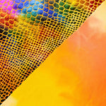 Lycra Serpiente Lámina Naranja - Ribes y Casals