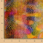 Lycra Serpiente Lámina Naranja - Ribes y Casals