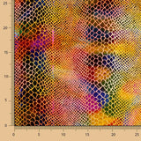 Lycra Serpiente Lámina Naranja - Ribes y Casals