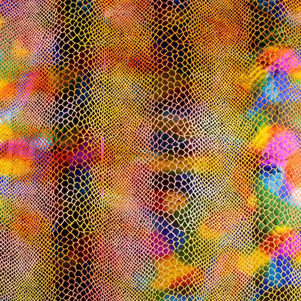 Lycra Serpiente Lámina Naranja - Ribes y Casals