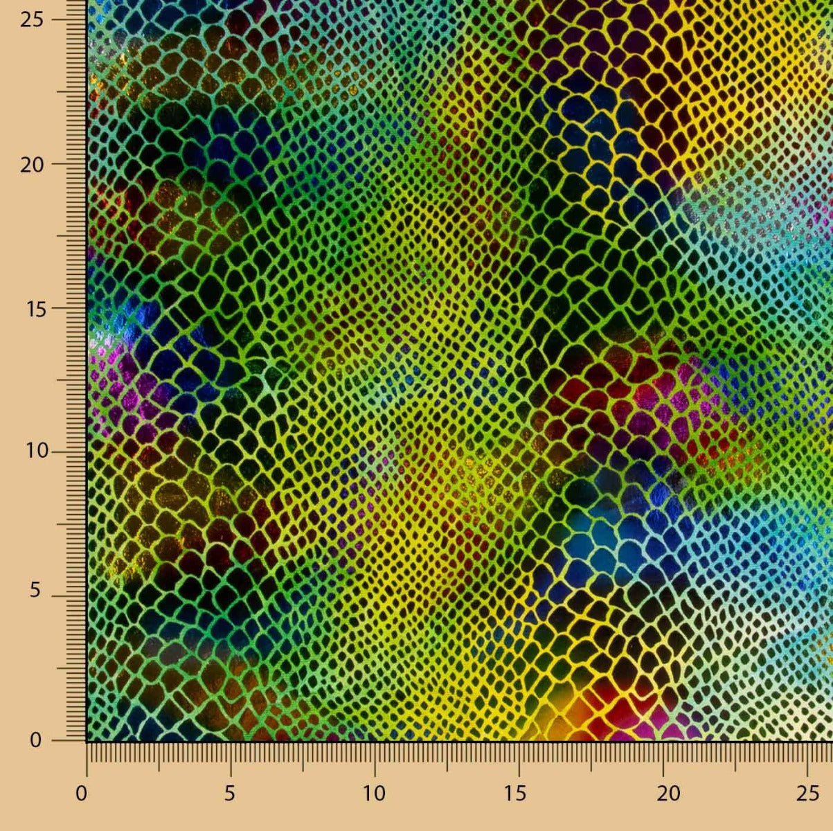 Lycra Serpiente Lámina Verdes - Ribes y Casals