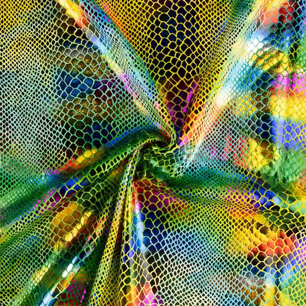 Lycra Serpiente Lámina Verdes - Ribes y Casals