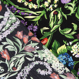 Koshibo Estampado Mil Flores Negro - Ribes y Casals