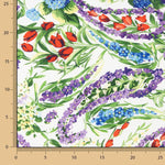 Koshibo Estampado Mil Flores Crudo - Ribes y Casals