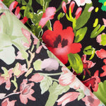 Koshibo Estampado Floral Negro - Ribes y Casals