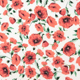 Koshibo Estampado Amapola Blanco - Ribes y Casals