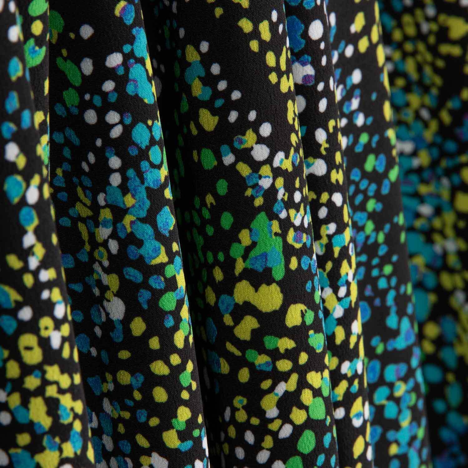 Koshibo Estampado Splash Turquesa - Ribes y Casals