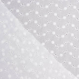 Bordado Suizo Flor Liberty Blanco Natural - Ribes y Casals