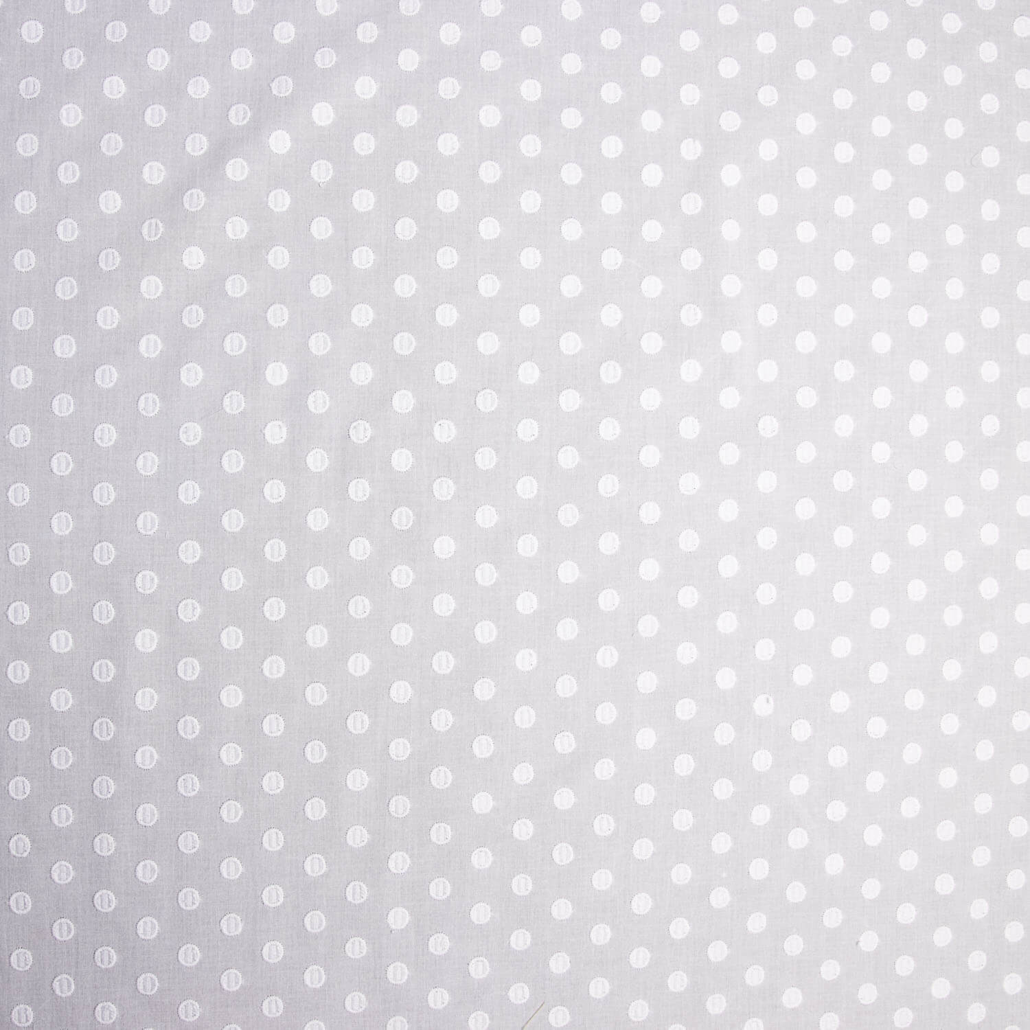 Bordado Suizo Esferas Bordadas Blanco Natural - Ribes y Casals