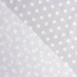 Bordado Suizo Esferas Bordadas Blanco Natural - Ribes y Casals