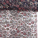 Pedrería Tul Negro Multicolor Motivo Circular - Ribes y Casals