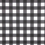 Percal Estampado Cuadros Negro - Ribes y Casals